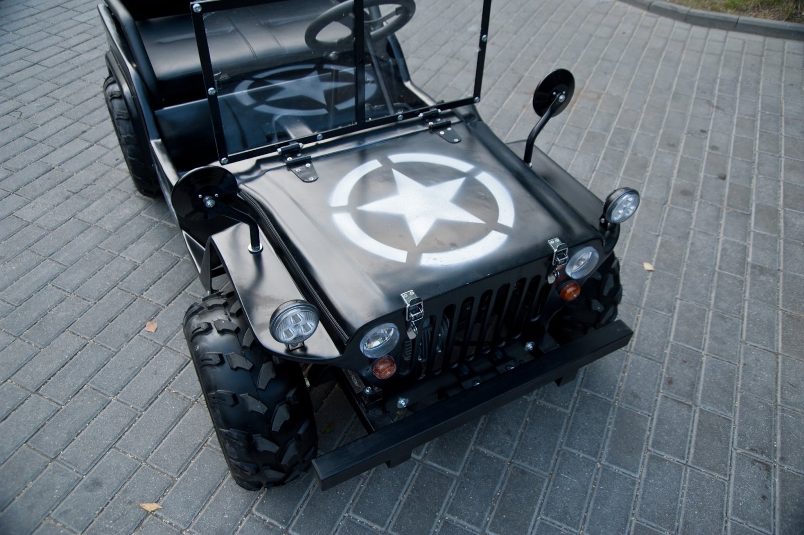 Купить машину для ребенка Jeep Willys 110cc Купить с доставкой